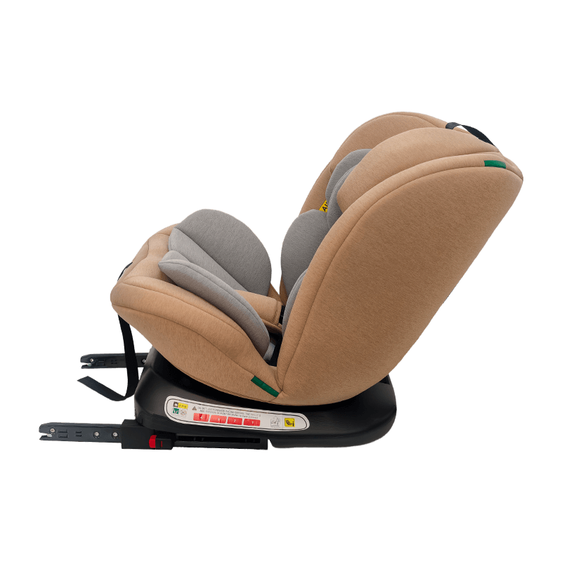 OG801A ECE R129 Isize Baby Car Seat 40-150cm Isofix Seats de segurança infantil de 360 graus Gire Big Recline for Kids