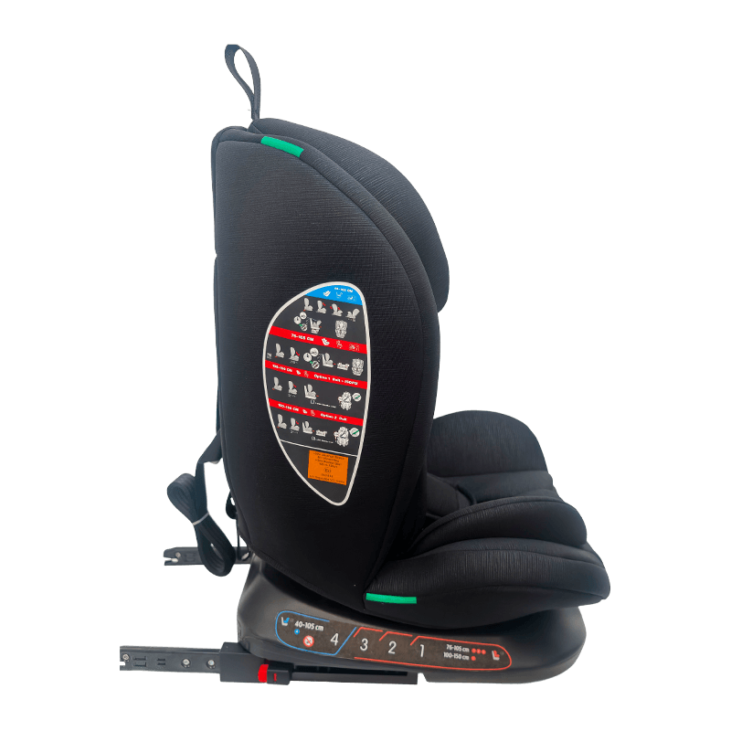 OG801A ECE R129 para 40-150 cm Grupo de bebê conversível 0 1 2 3 Restrição de assento de carro com isofix